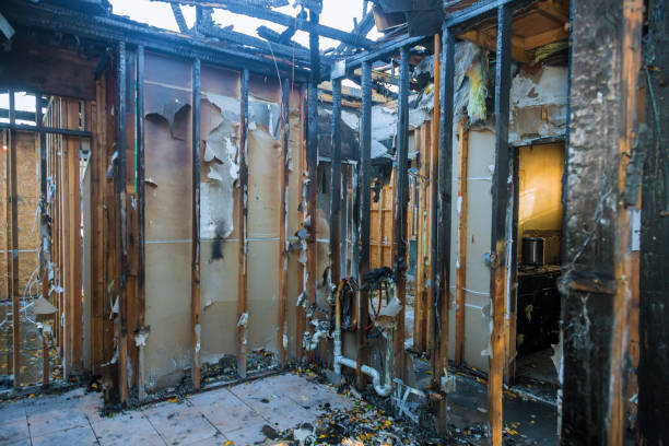 Professional Fire Damage Removal technician working in Lafayette Hill, PA